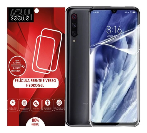 Película Hydrogel Frente E Verso Xiaomi Mi 9 Se