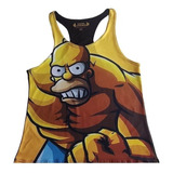 Camiseta Olímpica Gym Fitness Box (homero 02 )