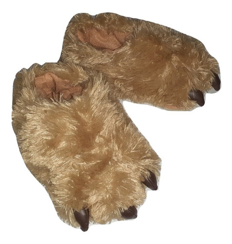 Pantuflas Garras Unisex - Barro Cocido