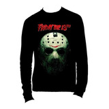 Playeras Friday 13th Jason Terror Full Color Ml -12 Modelos 