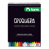 Croquera Carta 21,6x27,9cm 100hojas Imagia Torre Color Blanca