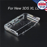 For New 2015 Nintendo 3ds Xl/ll Clear Crystal Hard Shell Aab