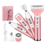 Depiladora Facial E Corporal Feminina 4 Em 1 Usb