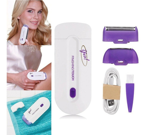 Depiladora Usb Recargable Facial Cuerpo Piernas Afeitadora