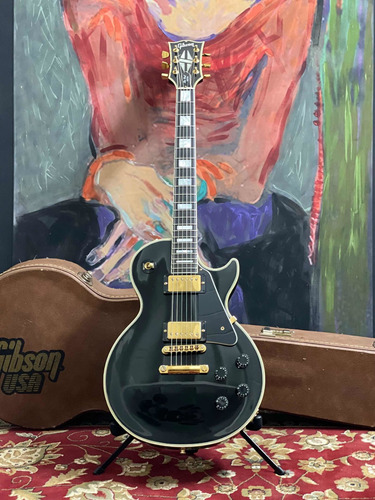 Guitarra Gibson Les Paul Custom - 1990 - Black Beauty