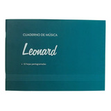 Cuaderno Pentagramado Leonard De 32 Hojas