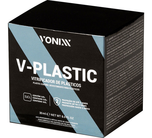 V-plastic 20ml - Vitrificador Para Plástico Vonixx