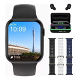 Smartwatch 9 Preto Prova D'agua Compatível P/ iPhone Oferta 