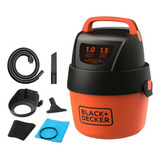 Aspiradora Black & Decker 1 Galón Anaranjado Bdxv18125p Color Negro Con Naranja