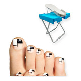 Soporte Base Posa Pie Para Pedicure Profesional 