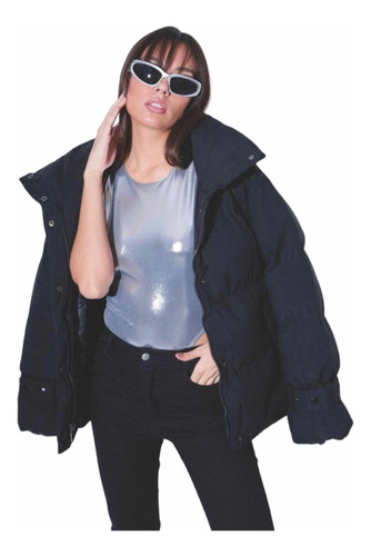 Campera Puffer Impermeable Importada Premium Mujer