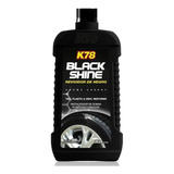 K78 Black Shine Revividor De Negro Gomas Y Plasticos