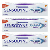 Pack Crema Dental Sensodyne Rapido Alivio 100 Gr