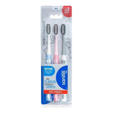 Escova De Dente Sanifill Whitening Cerdas Maciais 3 Un