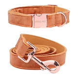 Aring Collar Y Correa Para Perros, Set De Collar Y Correa Pa