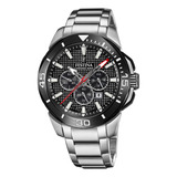 Reloj Para Hombre Festina F20641 F20641/d Plateado