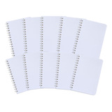 Cuaderno Universitario Blanco A4 Eco 80 Hojas Lisas Pack X10