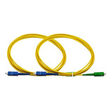 Cable Fibra Óptica Simplex Sc/upc A Sc/apc 9/125um (2 Unidad