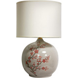 Oriental Muebles 20 inch Cherry Blossom Jarron Lampara