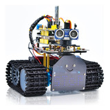 Keyestudio Mini Tanque Robot V2 Smart Car Kit Para Arduino,