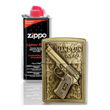 Kit Zippo / Gasolina + 1 Encendedor Tipo Zippo Am9