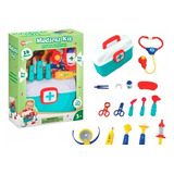 Set Medico Doctor Sonido Accesorios Infantil Medical Kit Ed