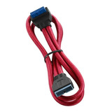 Cable Cablemod Interno Usb 3.0, Angulo Recto/rojo/50 Cm