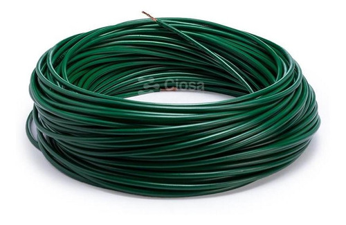 Cable Flexible Automotriz Calibre 16 Verde Rollo 30 Mts