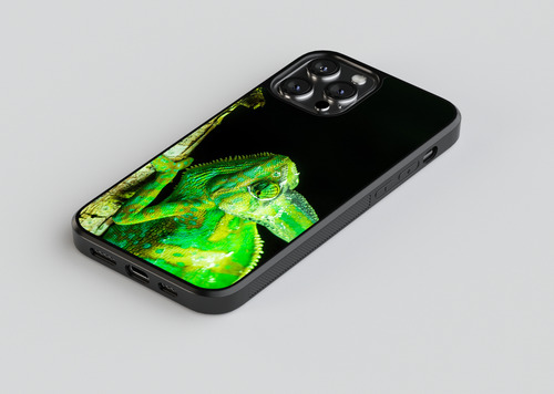 Funda Diseño Para Samsung Camaleon Verde  #6