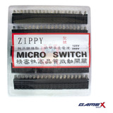 100 Micro Zippy Para Botón O Palanca 