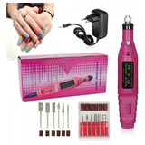 Kit Pulidor De Uñas Eléctrico Manicure Y Pedicura Removedor