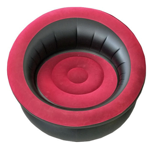 Sofá Inflable Sofá Aire Flocado Silla Inflable Simple So [u]