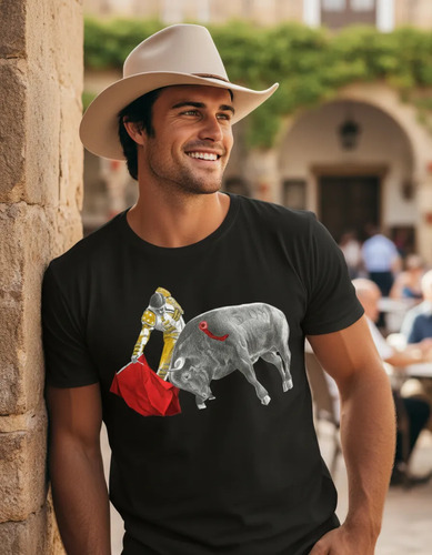 Playera Hombre Moda Alta Gama Reg Y Slim Fit Elegante Toros | Meses sin interés