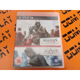 Assassins Creed 1 Y 2 Ps3 Físico Envíos Dom Play