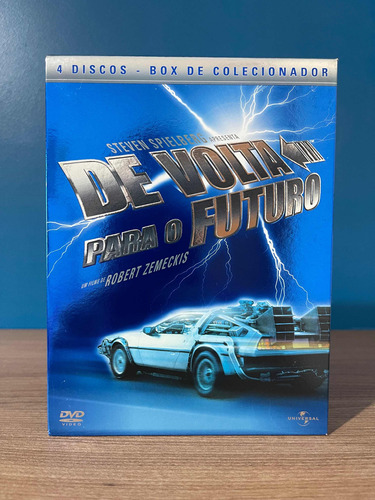 Dvd De Volta Para O Futuro - A Trilogia Completa