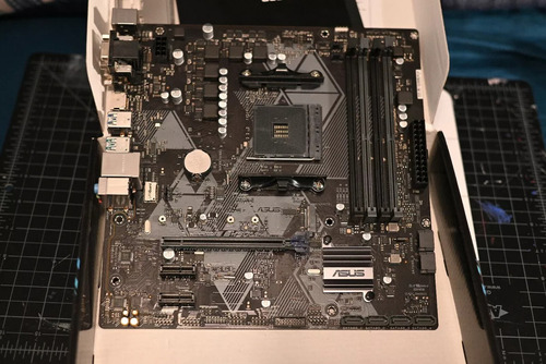 Motherboard Asus Prime B450m-a Am4 Ddr4 Hdmi M.2 Usb 3.2