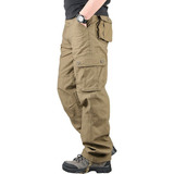 Pantalones Impermeable Cargo Combate Militar De Senderismo