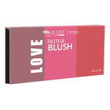 Trio De Blush Max Love Paleta De Blush 3 Em 1 