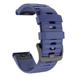 Manilla De Silicona Para Garmin Azul 26 Mm