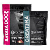 Kit: Batata Doce Desidratada 1kg + Creatina 500g