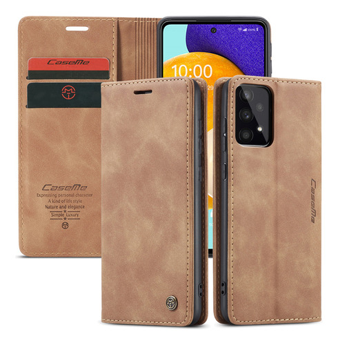 Funda De Piel Tipo Cartera Magnética Para Samsung Galaxy Boo