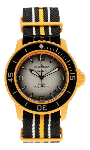 Reloj Swatch X Blancpain Pacific Ocean Edicion Especial