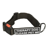 Collar  Patch  Para Perro De Terapia