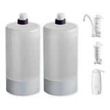 Refil De Filtro Para Purificador De Água Hidrofiltros Hf-01 Branco - Kit X 2 Unidades