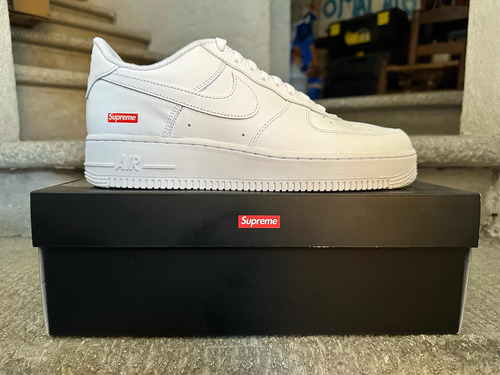 Tenis Air Force 1 Low Supreme White Original Nike