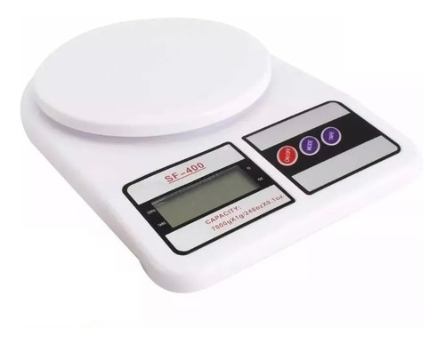 Balanza Pesa Digital Para Cocina Comercio 0 A 7kg + Garantia