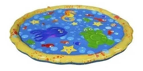 Piscina Alfombra De Agua Regadera Infantil Niño Verano 137cm