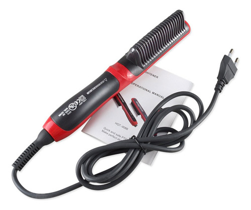 Cepillo Alisador De Cabello Air Straightener Lcd De Cerámica