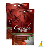 Arena Aglomerante Canada Litter Lavanda 2 X 6kg- Happy Tails