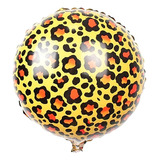 Globo Animal Print Circulo Leopardo 45x45cm